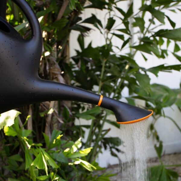 Easy Pour Watering Can, 2.6 Gallon, Black - Image 2