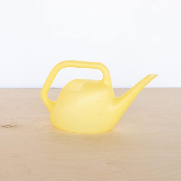 Translucent Watering Can: 1.5 Liter - Goldfinch Yellow - 4 Gallon Capacity, Easy to See Water Level, Loop Handle, Durable Resin, for Indoor and Outdoor Use, Gardening - Image 2