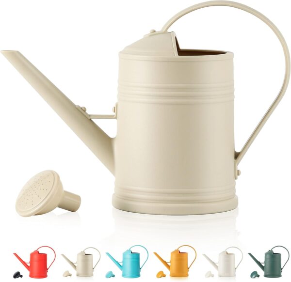 Watering Can for Indoor Plants, Flower Watering Can, Plastic Water Can for Plants, Indoor Watering Can with Sprinkler Head 68 oz, 1/2 Gallons