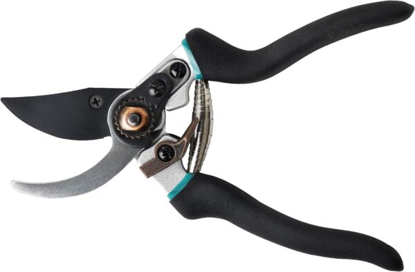Pruning Shears 8.6" Bypass Garden Shears, Professional Ultra Sharp  Steel Garden Clippers, Heavy Duty Durable Ergonomic handle Plant Cutting Scissors Tools, Yard Hedge Branch Trimmer - Image 2